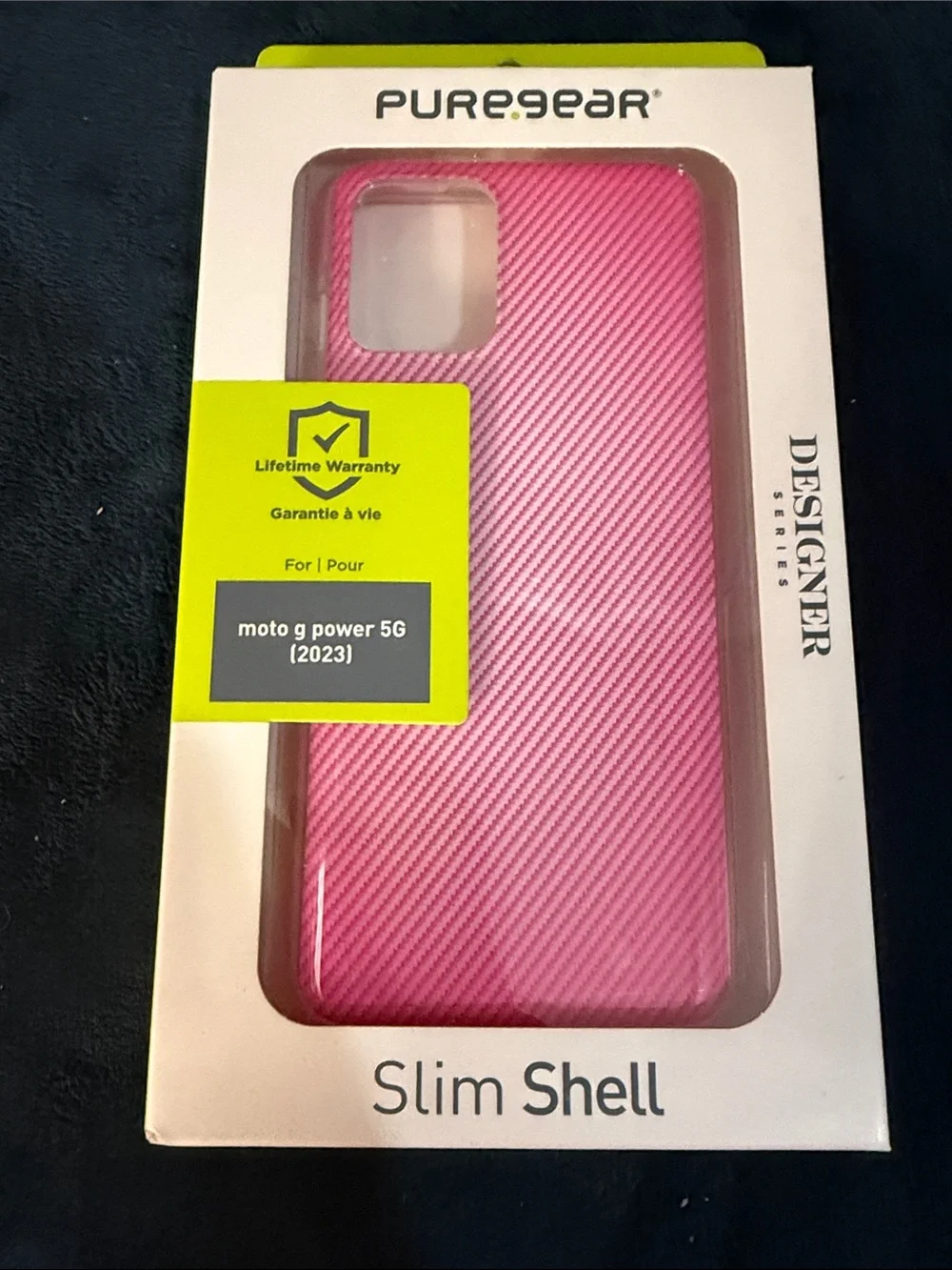 Slim Shell Case for moto g power 5G (2023) — Black